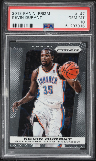 2013 Panini Prizm Kevin Durant #147 PSA 10 GEM MINT