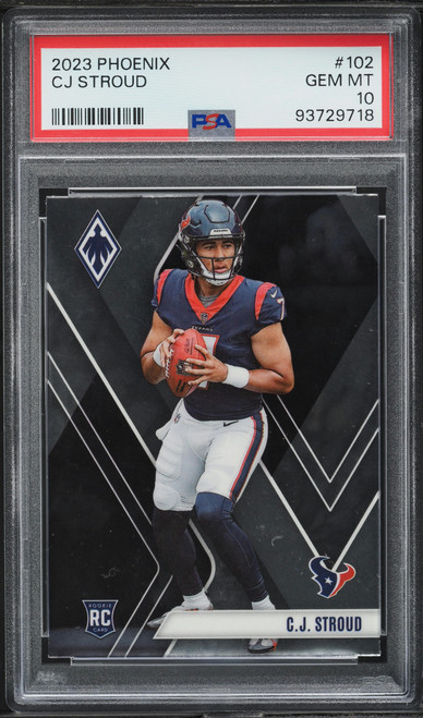2023 Panini Phoenix C.J. Stroud ROOKIE #102 PSA 10 GEM MINT