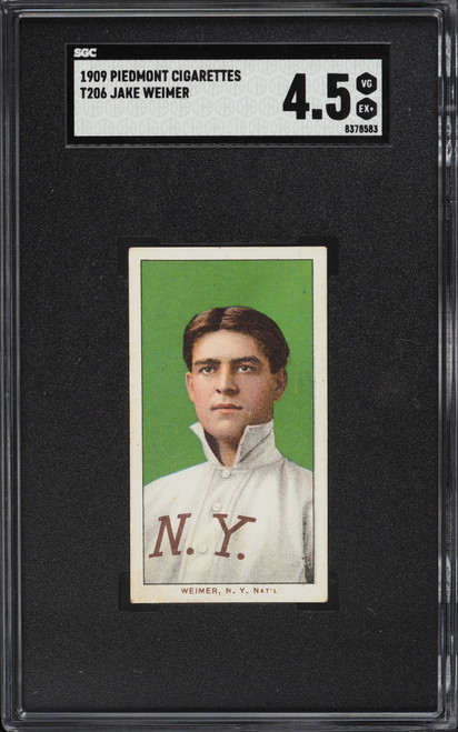 1909-11 Jake Weimer SGC 4.5 VGEX+