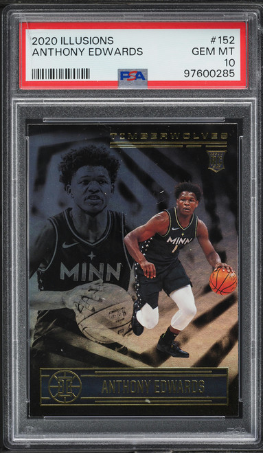 2020 Panini Illusions Anthony Edwards ROOKIE #152 PSA 10 GEM MINT
