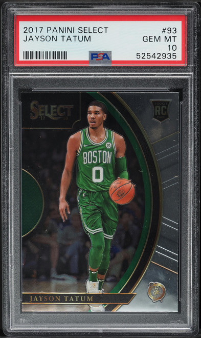 2017 Select Concourse Jayson Tatum ROOKIE #93 PSA 10 GEM MINT