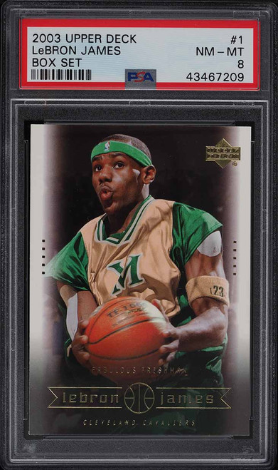 2003 Upper Deck Box Set LeBron James ROOKIE #1 PSA 9 MINT