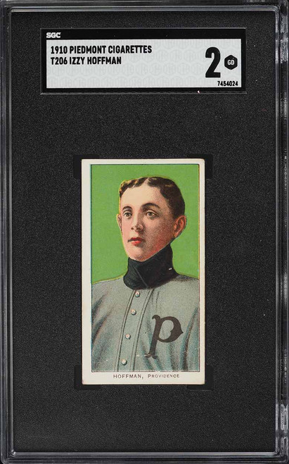 1909-11 T206 Izzy Hoffman SGC 2 GD