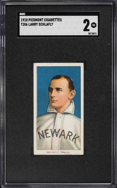 1909-11 T206 Larry Schlafly SGC 2 GD