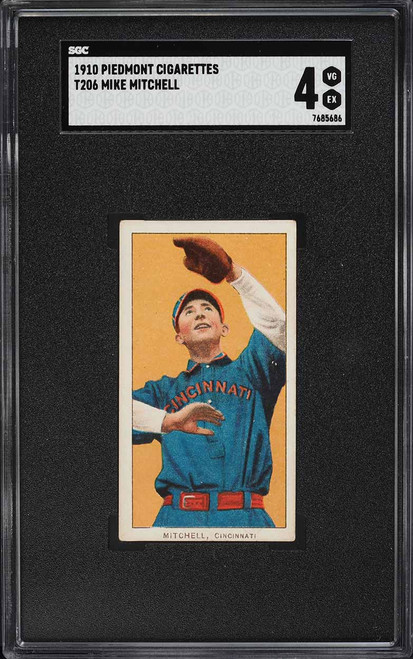 1909-11 T206 Mike Mitchell SGC 4 VGEX