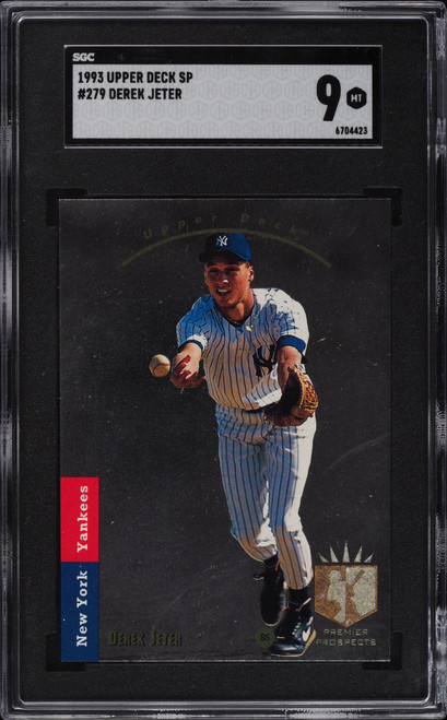 1993 Upper Deck SP Derek Jeter RC Rookie #279 SGC 9 Mint & High-End