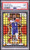 2021 Panini Mosaic Fusion Red Yellow Choice LeBron James /88 #286 PSA 9 MINT