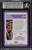 2017 Panini Contenders Draft Magic Johnson AUTO #37A BGS AUTH