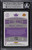 2016 Donruss Optic Hall Kings Magic Johnson AUTO #24 BGS AUTH