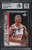 1996 Upper Deck Basketball Allen Iverson ROOKIE AUTO #350 BGS AUTH