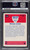 1986 Fleer Sticker Michael Jordan ROOKIE #8 PSA 7 NRMT