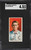 1909-11 T206 Dan Moeller SGC 4.5 VGEX+