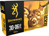 Browning Ammo B192130061 BXR  30-06 Springfield 155 GR Matrix Tip 20 Bx/ 10 Cs