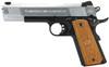 American Classic AC45G2DT 1911 Classic II 45 ACP Single 5 8+1 Hardwood w/MAC Logo Grip Hard Chrome Slide American Classic AC45G2DT 1911 Classic II 45 ACP Single 5 8+1 Hardwood w/MAC Logo Grip Hard Chrome Slide