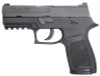 P250 Compact .357SIG 3.9 Inch Barrel Siglite Night Sights Black Nitron Slide Finish 9 Round - MA Compliant