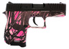 Diamondback DB9MG DB9 Micro-Compact Single/Double 9mm Luger 3 6+1 Muddy Girl Polymer Grip Black