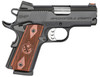 Springfield Armory PI9208L 1911 EMP Champion 9mm Luger Single 3 9+1 Cocobolo Grip Black Hardcoat Anodized Aluminum Frame Black Armory Kote Slide