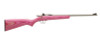 Model 226 Youth With Lock .22 Long Rifle 16.125 Inch Barrel Stainless Steel Finish Pink Laminated Stock