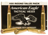 Federal AE223BL American Eagle  223 Rem/5.56NATO 55 GR Full Metal Jacket Boat Tail (FMJBT) 100 Bx/ 5 Cs Federal AE223BL American Eagle  223 Rem/5.56NATO 55 GR Full Metal Jacket Boat Tail (FMJBT) 100 Bx/ 5 Cs