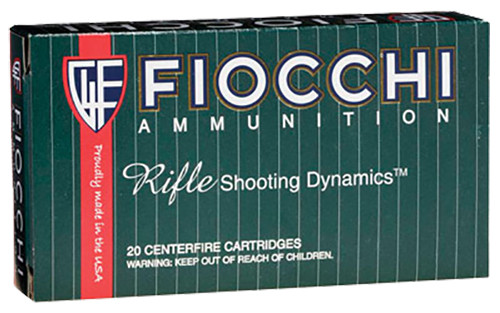 Fiocchi 308D Shooting Dynamics  308 Win/7.62 NATO 165 GR Boat Tail Soft Point (BTSP) 20 Bx/ 10 Cs