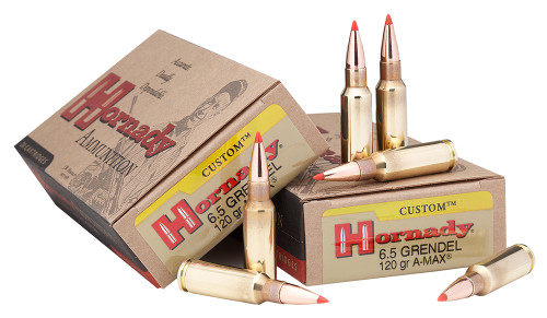 Hornady 8152 Custom  6.5 Grendel 123 GR SST 20 Bx/ 10 Cs