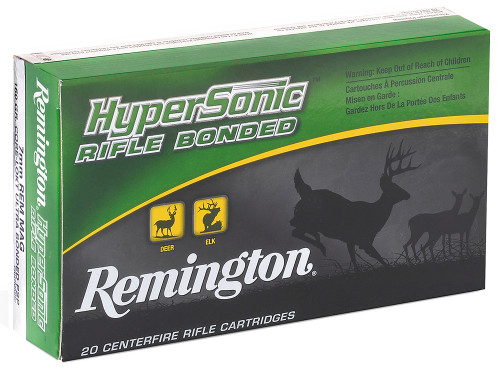 Remington Ammunition PRH300WC HyperSonic  300 Win Mag 180 GR PSP Interlock BT 20 Bx/ 10 Cs
