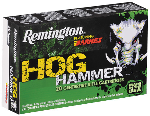 Remington Ammunition PHH223R4 Hog Hammer  223 Rem/5.56NATO 62 GR TSX Boat Tail 20 Bx/ 10 Cs