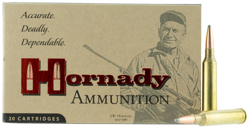 Hornady 8060 Custom  7mm Remington Magnum 154 GR InterLock SP 20 Bx/ 10 Cs