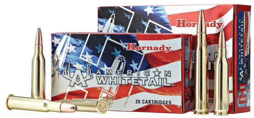 Hornady 81489 American Whitetail 6.5 Creedmoor 129 GR InterLock 20 Bx/ 10 Cs