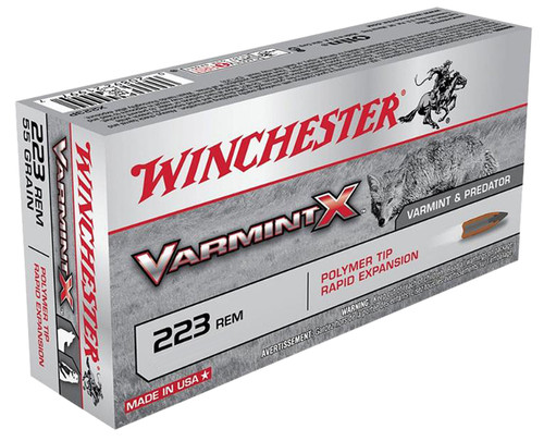 Winchester Ammo X223PLF Varmint X 223 Remington 38 GR Lead-Free 20 Bx/ 10 Cs