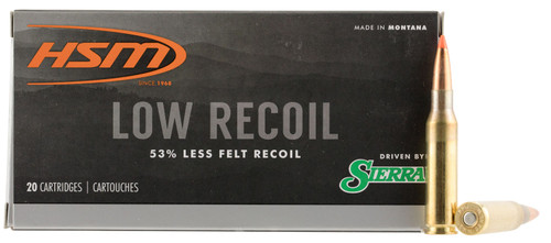 HSM 7MM0810N Low Recoil  7mm-08 Remington 140 GR Polymer Tip 20 Bx/ 25 Cs