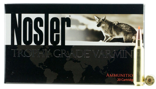 Nosler 60015 Trophy Grade Varmint 22 Nosler 55 GR Ballistic Tip 20 Bx/ 10 Cs