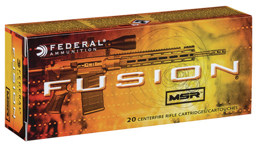 Federal F300BMSR2 Fusion MSR 300 AAC Blackout 150 GR Fusion Soft Point 20 Bx/ 10 Cs