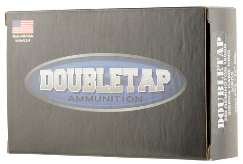 DoubleTap Ammunition 280R160GK Longrange  280 Rem 160 GR Sierra GameKing 20 Bx/ 25 Cs DoubleTap Ammunition 280R160GK Longrange  280 Rem 160 GR Sierra GameKing 20 Bx/ 25 Cs
