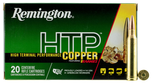 Remington Ammunition HTP7MM HTP Copper  7mm Rem Mag 140 GR TSX 20 Bx/ 10 Cs