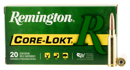 Remington Ammunition R65CR1 Core-Lokt  6.5 Creedmoor 140 GR Core-Lokt Pointed Soft Point 20 Bx/ 10 Cs