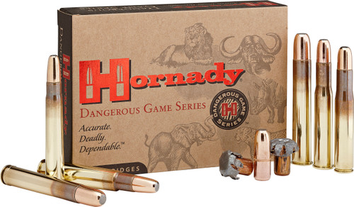Hornady 82334 Dangerous Game  375 Holland & Holland Magnum 300 GR DGX Bonded 20 Bx/ 6 Cs