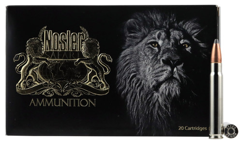Nosler 40602 Safari  9.3mmX62 Mauser 286 GR Partition (PT) 20 Bx/ 10 Cs