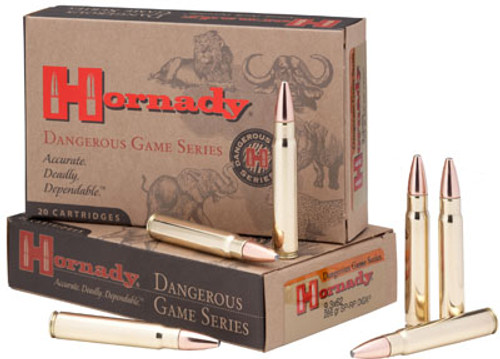 Hornady  Dangerous Game  9.3mmX74R 286 GR InterLock SP-RP 20 Bx/ 5 Cs