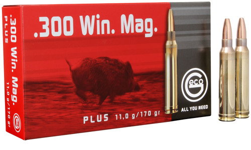 GECO 280940020 Plus  300 Winchester 170 GR Plus 20 Bx/ 10 Cs