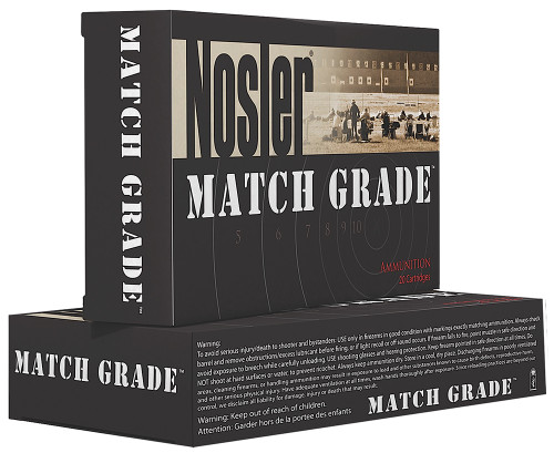 Nosler 51181 Match Grade  40 S&W 150 GR Jacketed Hollow Point (JHP) 50 Bx/ 10 Cs