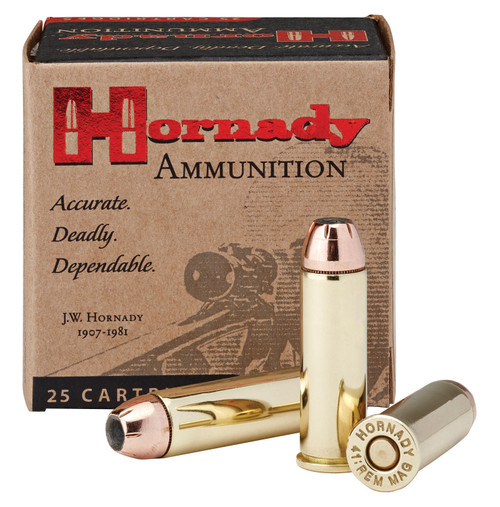 Hornady 9077 Custom  41 Remington Magnum 210 GR XTP Jacket Hollow Point 20 Bx/ 10 Cs