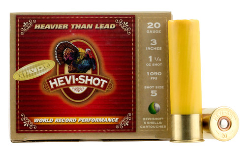 Hevishot 00305 Hevi-13  20 Gauge 3 1 1/4 oz 5 Shot 5 Bx/ 10 Cs