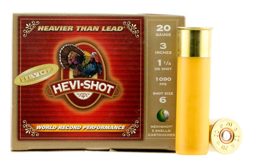 Hevishot 00306 Hevi-13  20 Gauge 3 1 1/4 oz 6 Shot 5 Bx/ 10 Cs