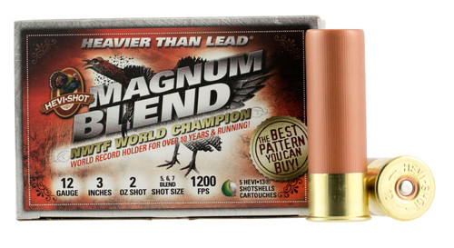Hevishot 41255 Magnum Blend  12 Gauge 3 2 oz 567 Shot 5 Bx/ 10 Cs