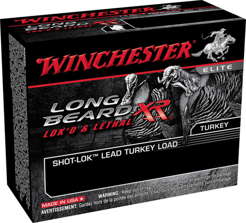 Winchester Ammo STLB2036 Long Beard XR Shot-Lok 20 Gauge 3 1 1/4 oz 6 Shot 10 Bx/ 10 Cs