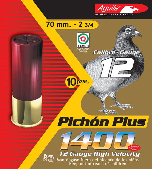 Aguila 1CHB1296 Competition  12 Gauge 2.75 1 1/4 oz 8 Shot 10 Bx/ 25 Cs 2963