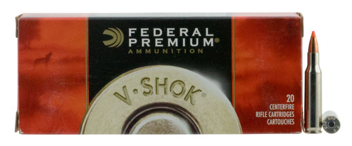 Federal P222C Premium V- Shok 222 Remington 40 GR Nosler Ballistic Tip (NBT) 20 Bx/ 10 Cs