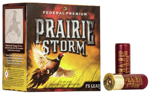 Federal PF258FS6 Prairie Storm  20 Gauge 3 1 1/4 oz 6 Shot 25 Bx/ 10 Cs 2876