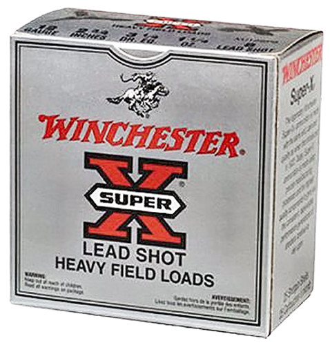 Winchester Ammo XU12SP7 Super-X Heavy Game Load 12 Gauge 2.75 1 1/4 oz 7.5 Shot 25 Bx/ 10 Cs 9890